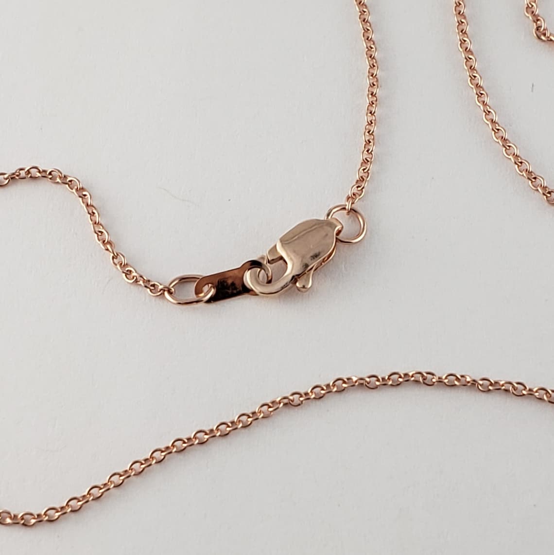 Solid Gold Twig Pendant with Rough Uncut Diamond