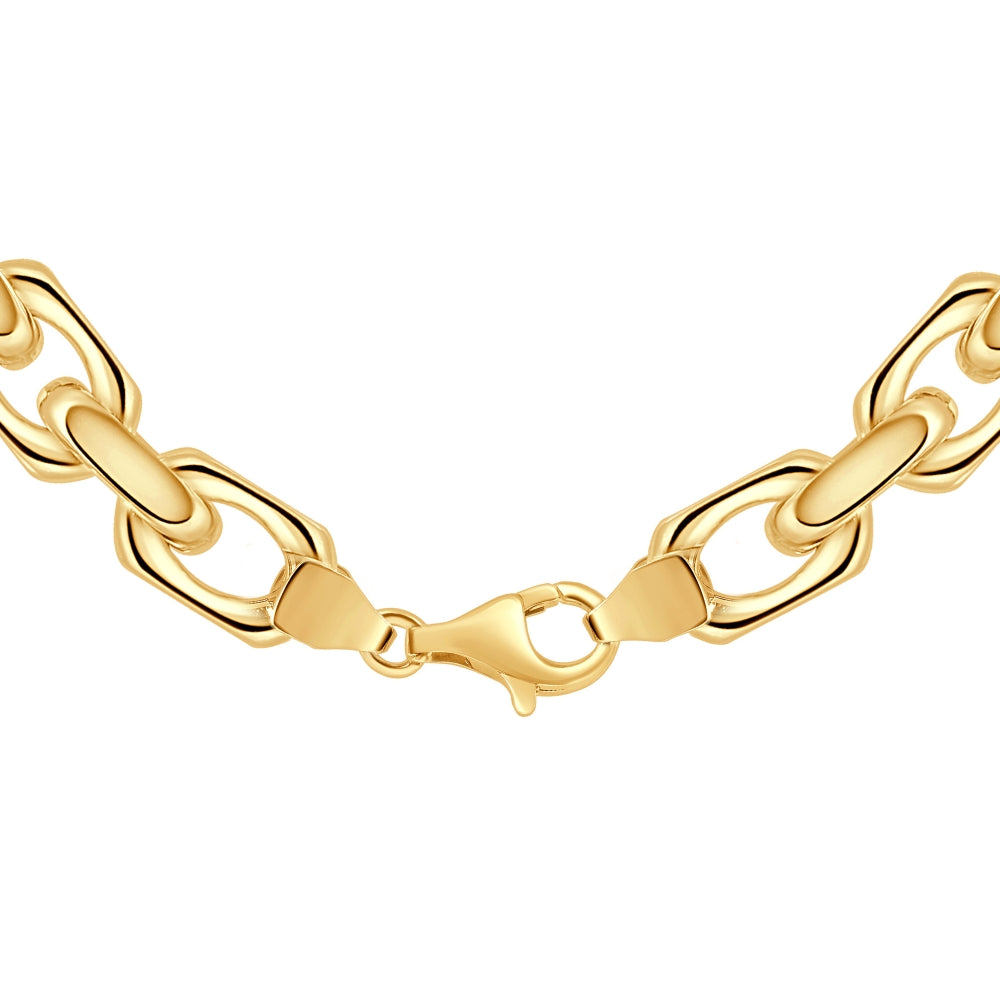 14k Yellow Gold Women's 24" Chain Necklace 42 Grams 8.5mm Thick