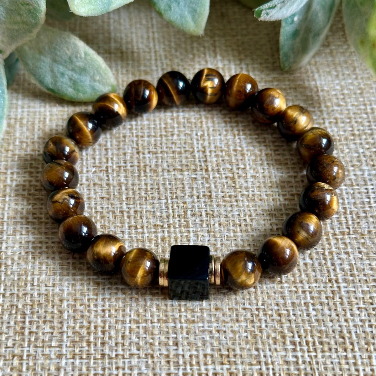 Tiger's Eye & Black Onyx | Courage & Protection