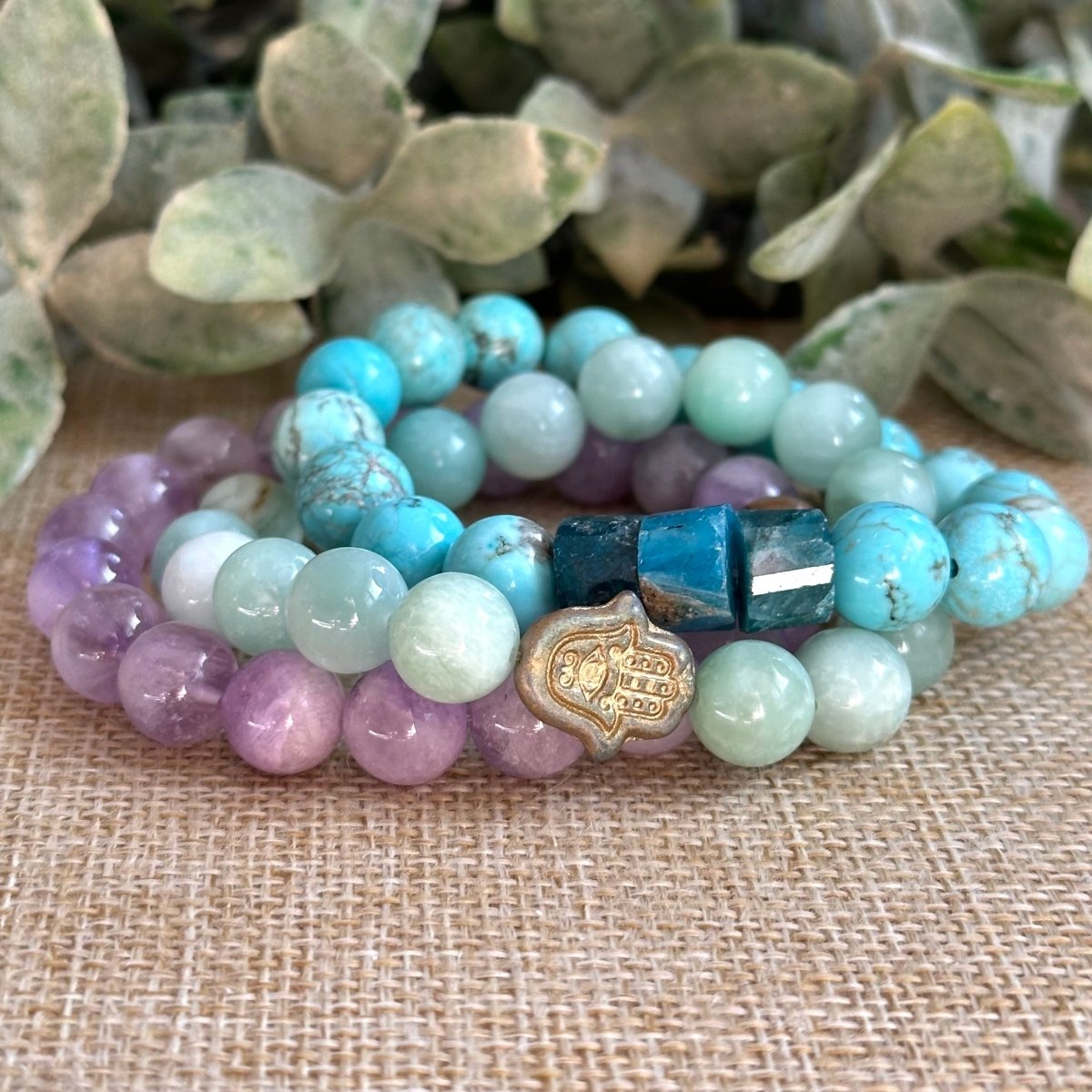 Turquoise & Apatite (Chunky)