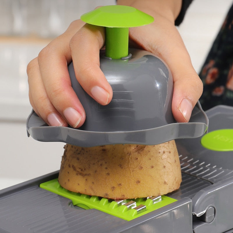 14Pcs Vegetable Cutter Multifunctional Mandoline Slicer Fruit Potato Peeler