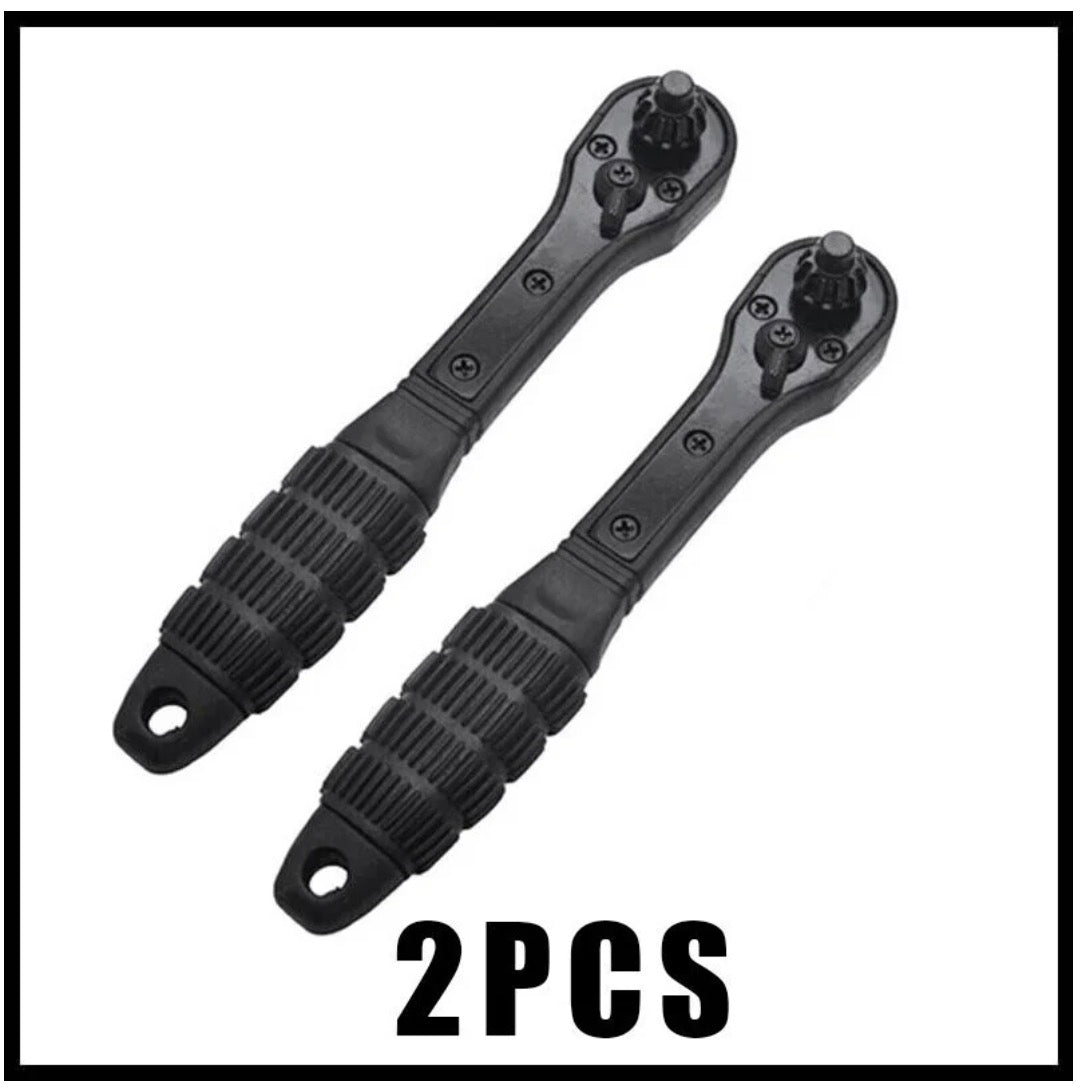 2 in 1 Drill Chuck Ratchet Spanner