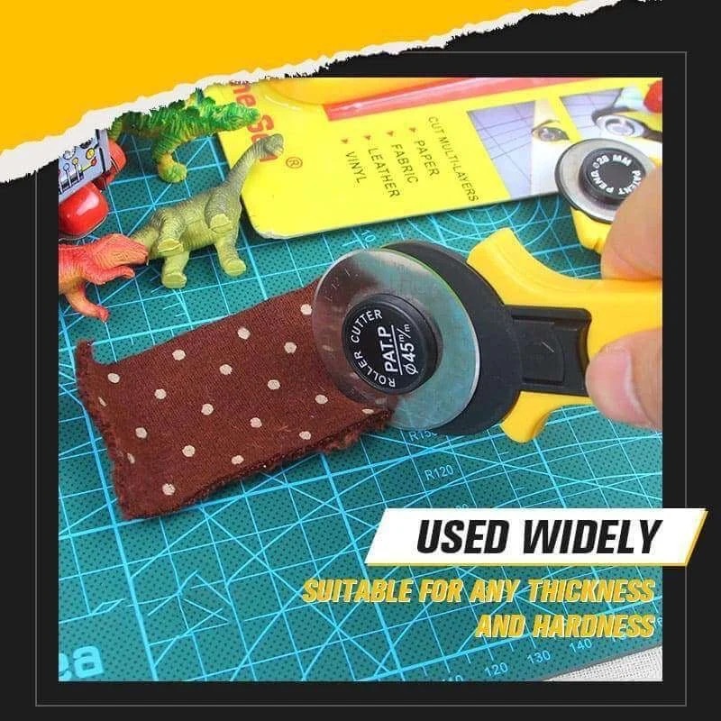 Handmade Round Knife Fabric Cloth Cutter