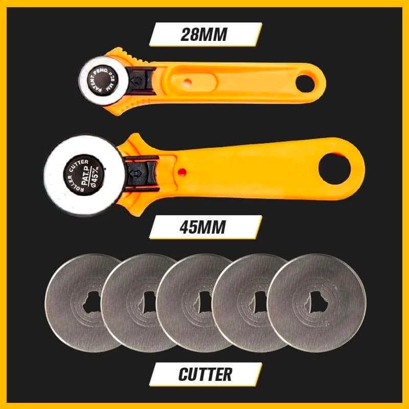 Handmade Round Knife Fabric Cloth Cutter