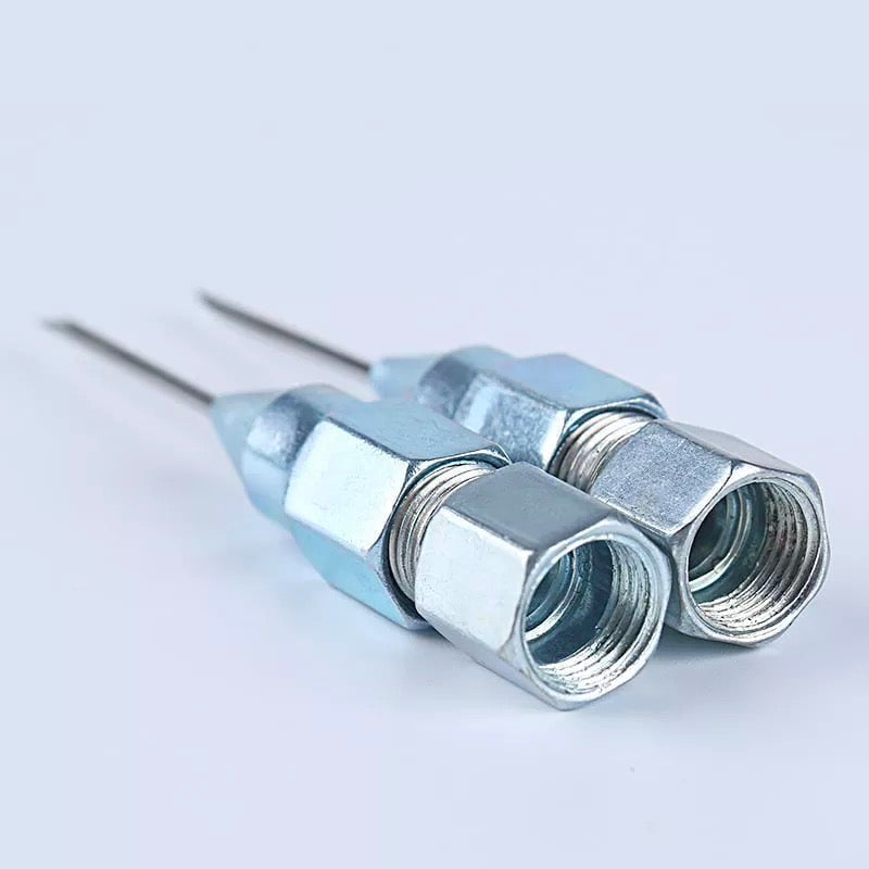 Grease Gun Needle Tip Of The Mouth