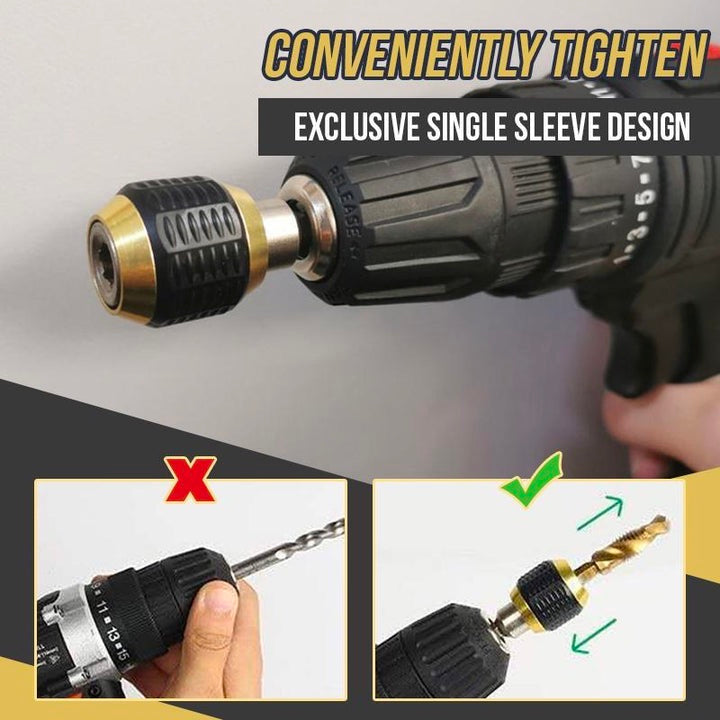 (🔥FATHER'S DAY SALE 49% OFF)Quick Connect Drill Chuck Tool