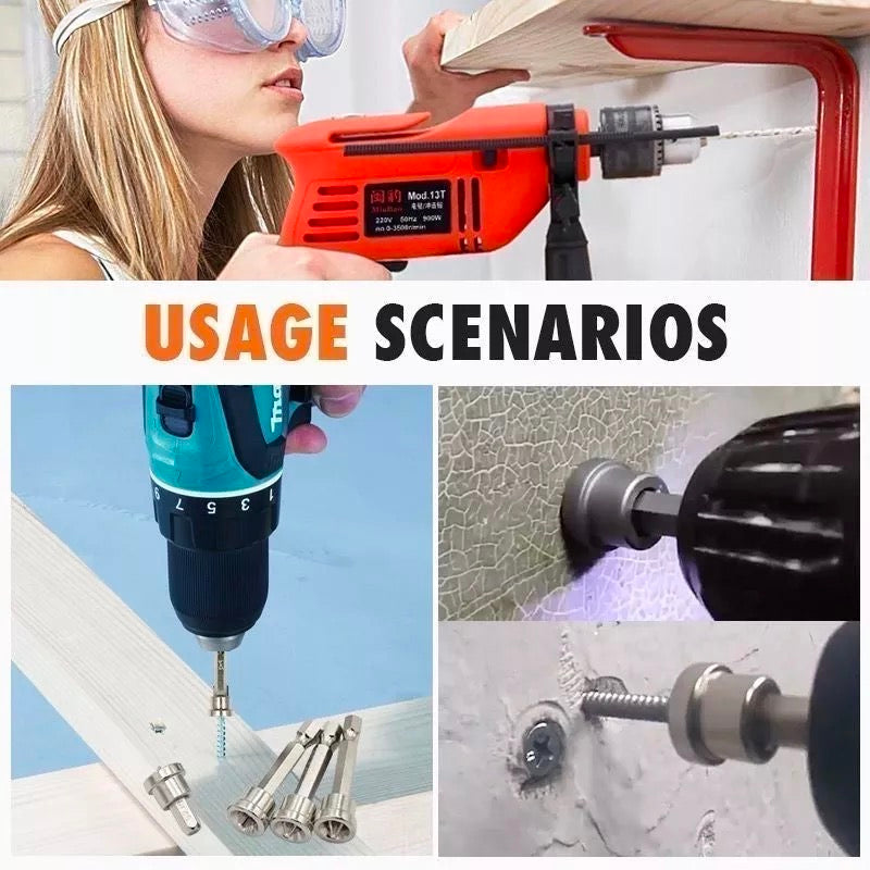 5pcs Magnetic Positioning Screwdriver Bits