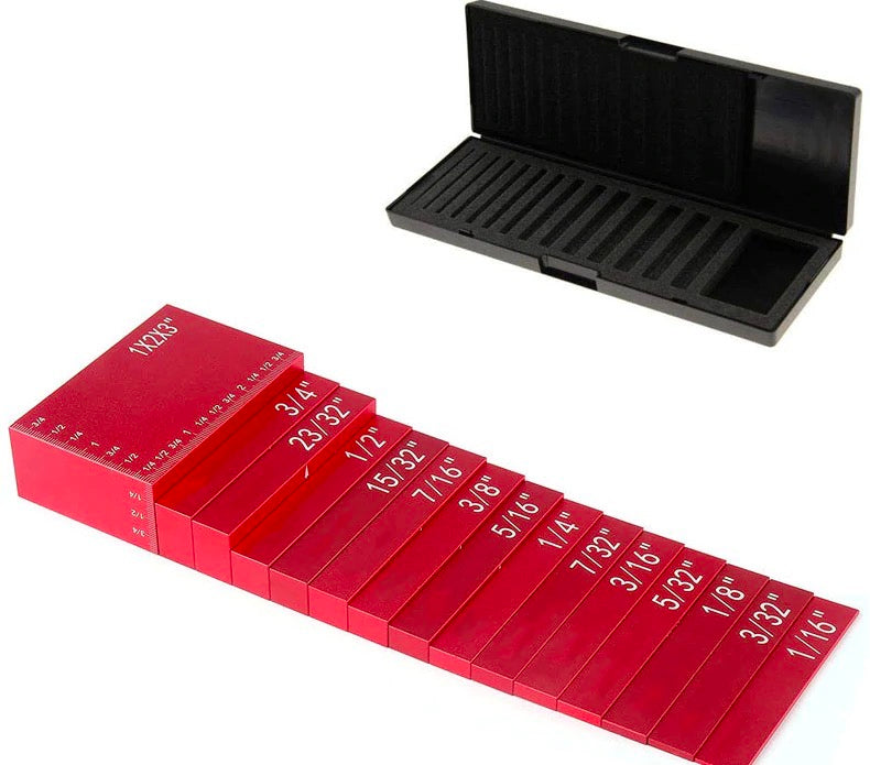 SETUP BLOCKS HEIGHT GAUGE SET 15PCS