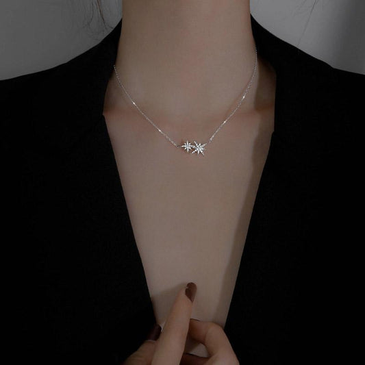 2025 Twin Moon Star Necklace