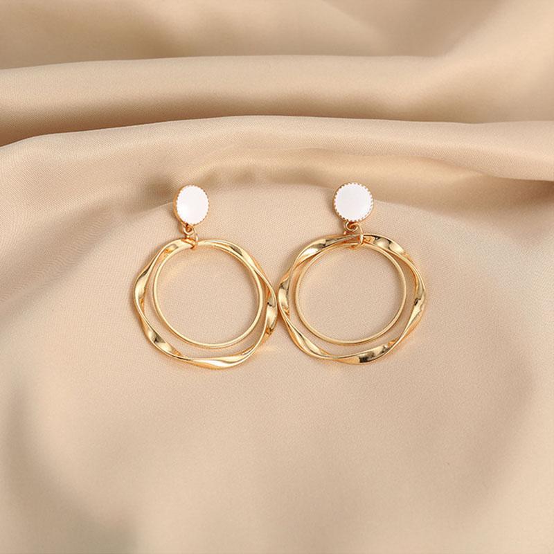 Double Flower Earrings