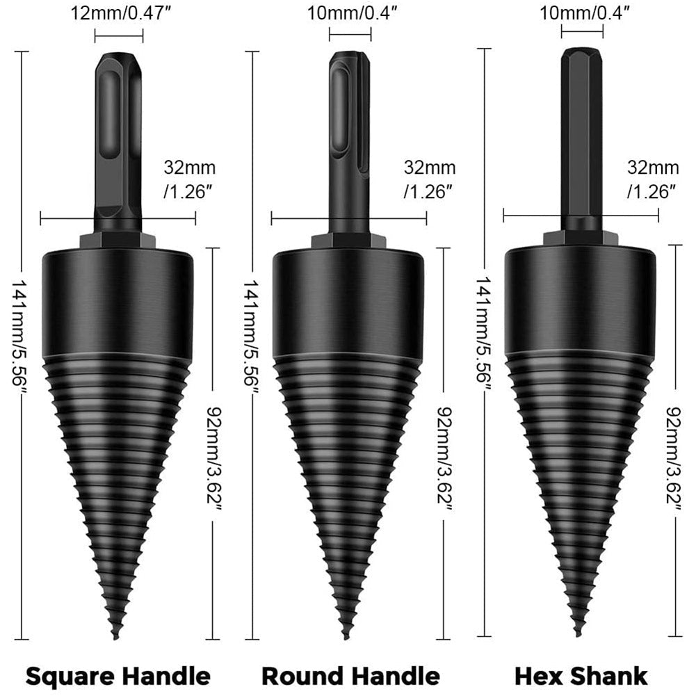 Firewood Drill Bit Set