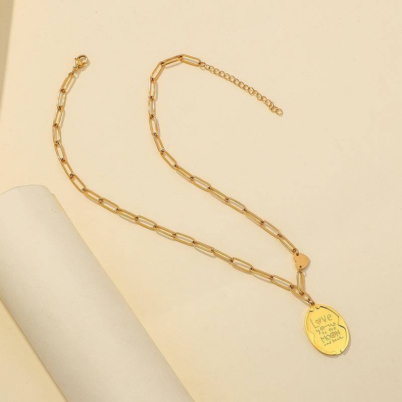 love round necklace