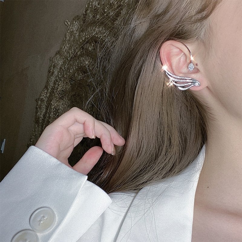 Angel Wing Clips-on Earrings