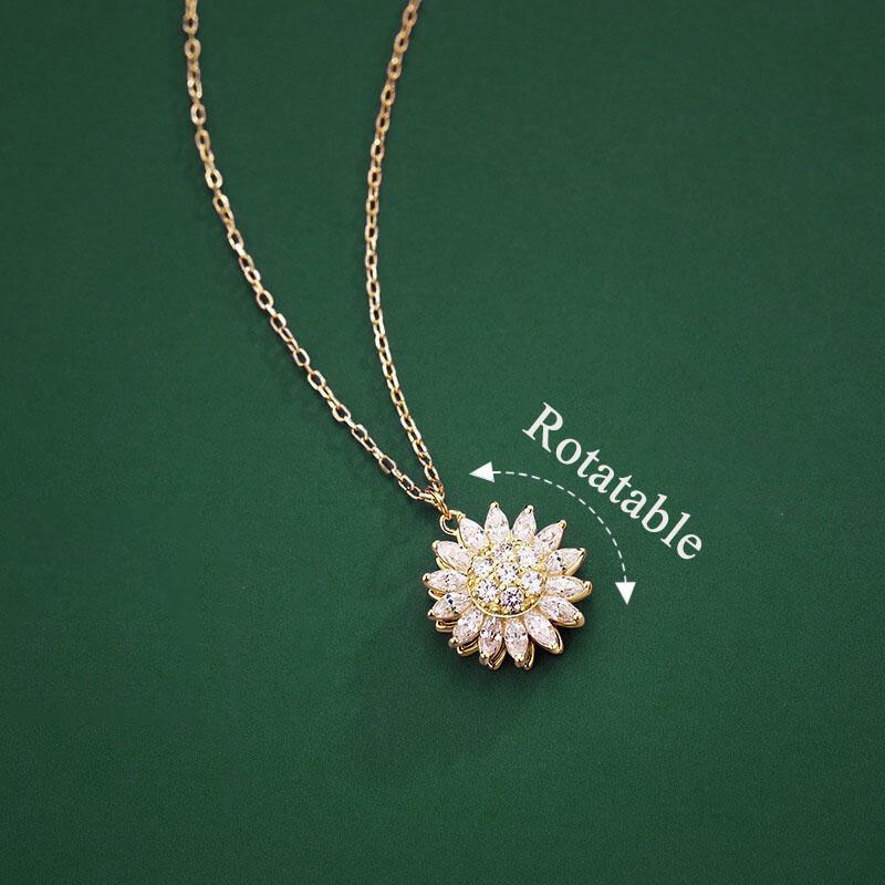 2025 rotating lucky sun necklace