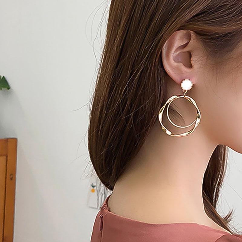 Double Flower Earrings