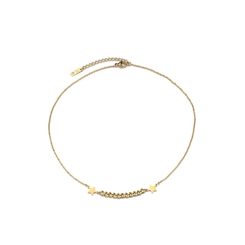 Star chain necklace