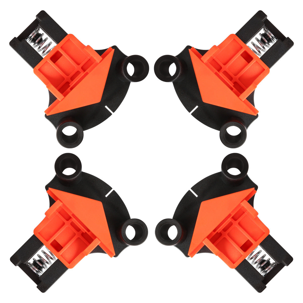 Clamp set (4pcs) + FREE 60°, 90° & 120° heads