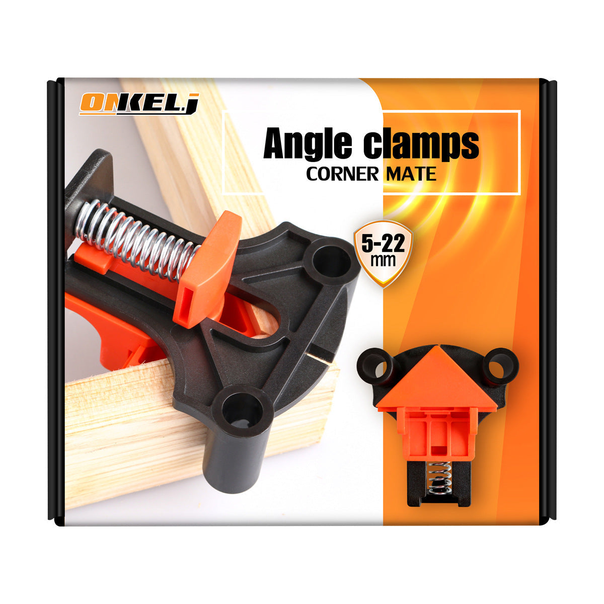 Clamp set (4pcs) + FREE 60°, 90° & 120° heads