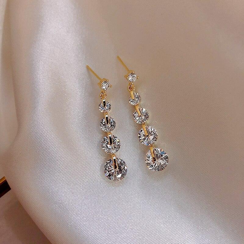 Celia Crystal Drop Earrings