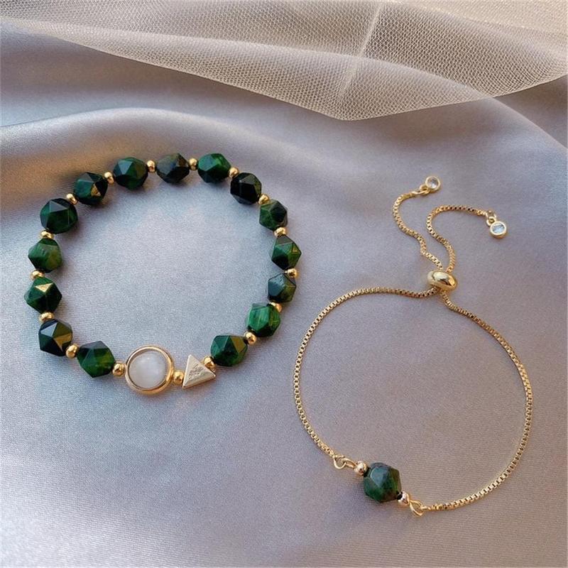 NATURAL STONE BRACELET SET