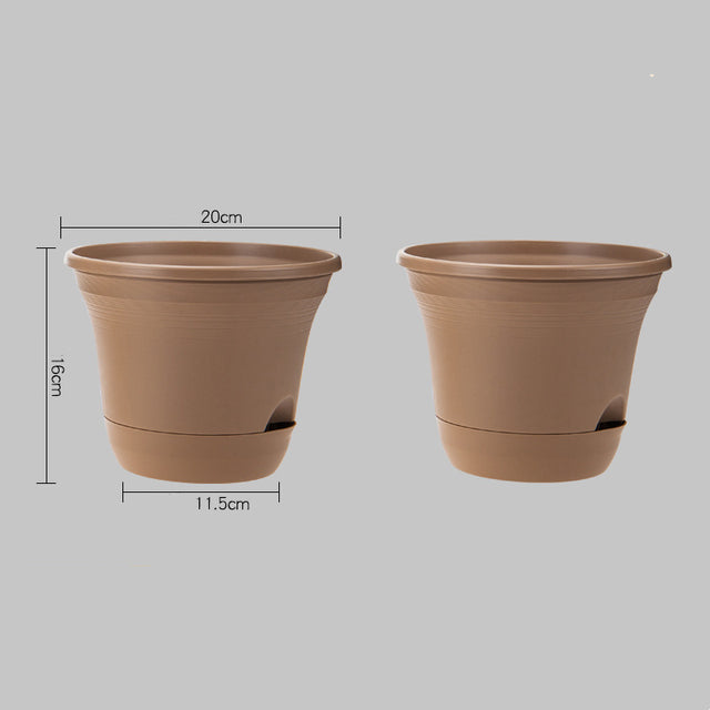 Automatic Water-Absorbing Flowerpot (Buy 1 Get 1 Free)