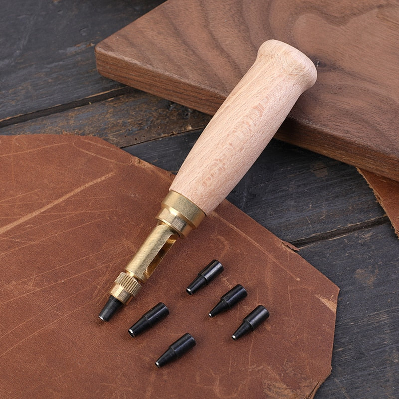 Hole Punch Screw Removable Book Drill