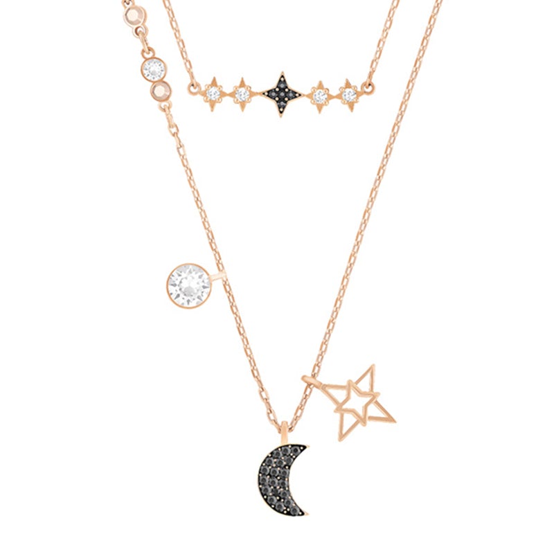 ✨Star and Moon Clavicle Necklace