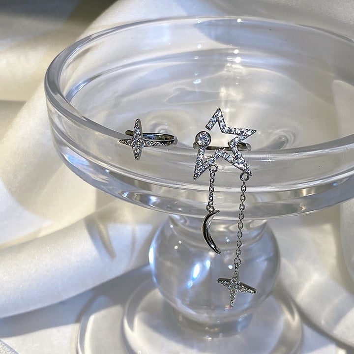 Starlight Asymmetrical Earrings