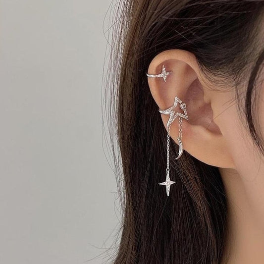 Starlight Asymmetrical Earrings