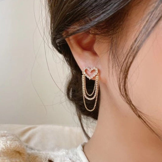 In Your Dreams Heart Earrings