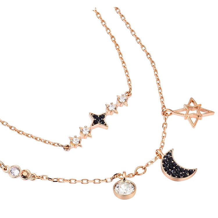 ✨Star and Moon Clavicle Necklace