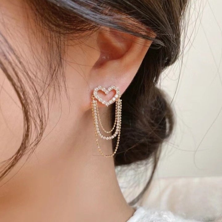 In Your Dreams Heart Earrings