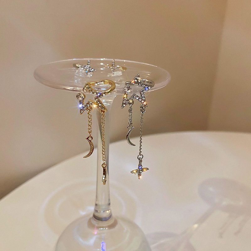 Starlight Asymmetrical Earrings