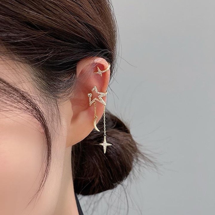 Starlight Asymmetrical Earrings