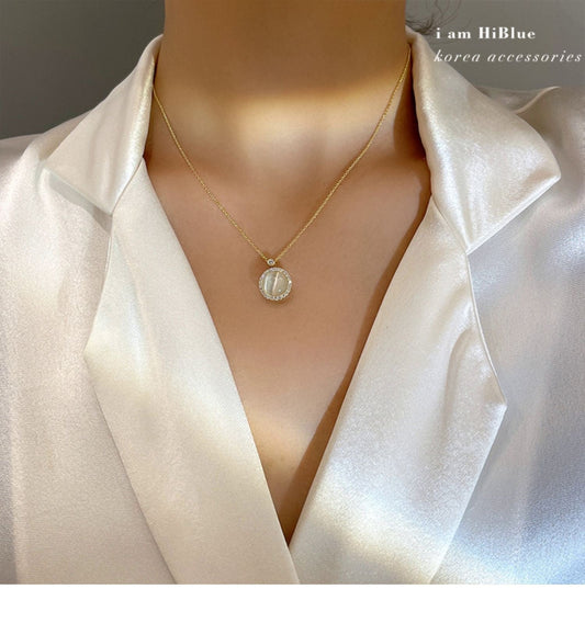 Spinning Cat's Eye Opal Jewelry Set