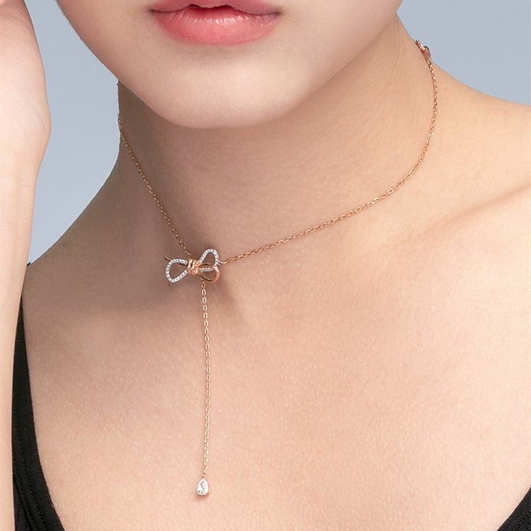 ✨Bow Knot Clavicle Chain