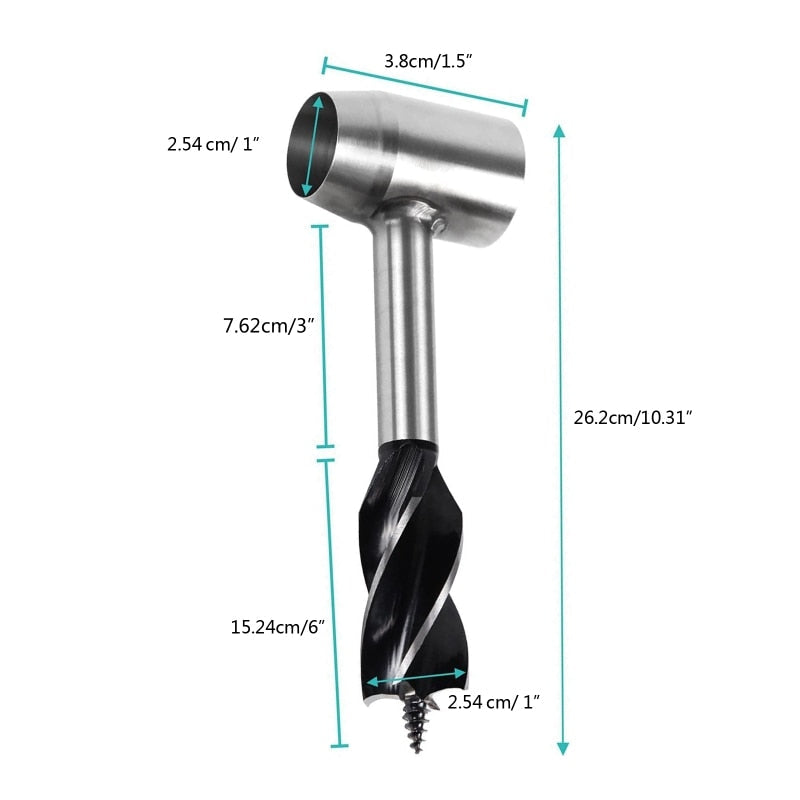 SUPOWER Hand Auger Wrench Multifunctional Survival Settlers Tool