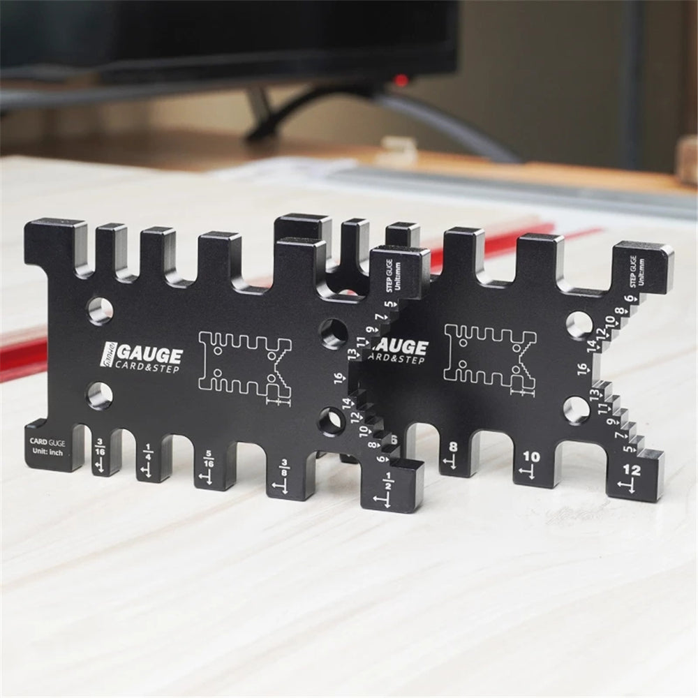 WOODWORKING HIGH PRECISION TENON CALIPER MEASURING RULER