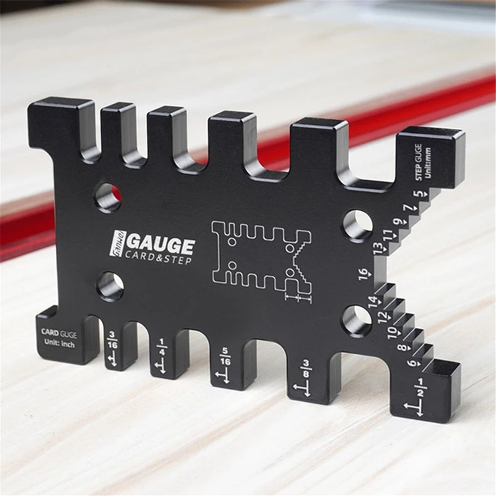 WOODWORKING HIGH PRECISION TENON CALIPER MEASURING RULER