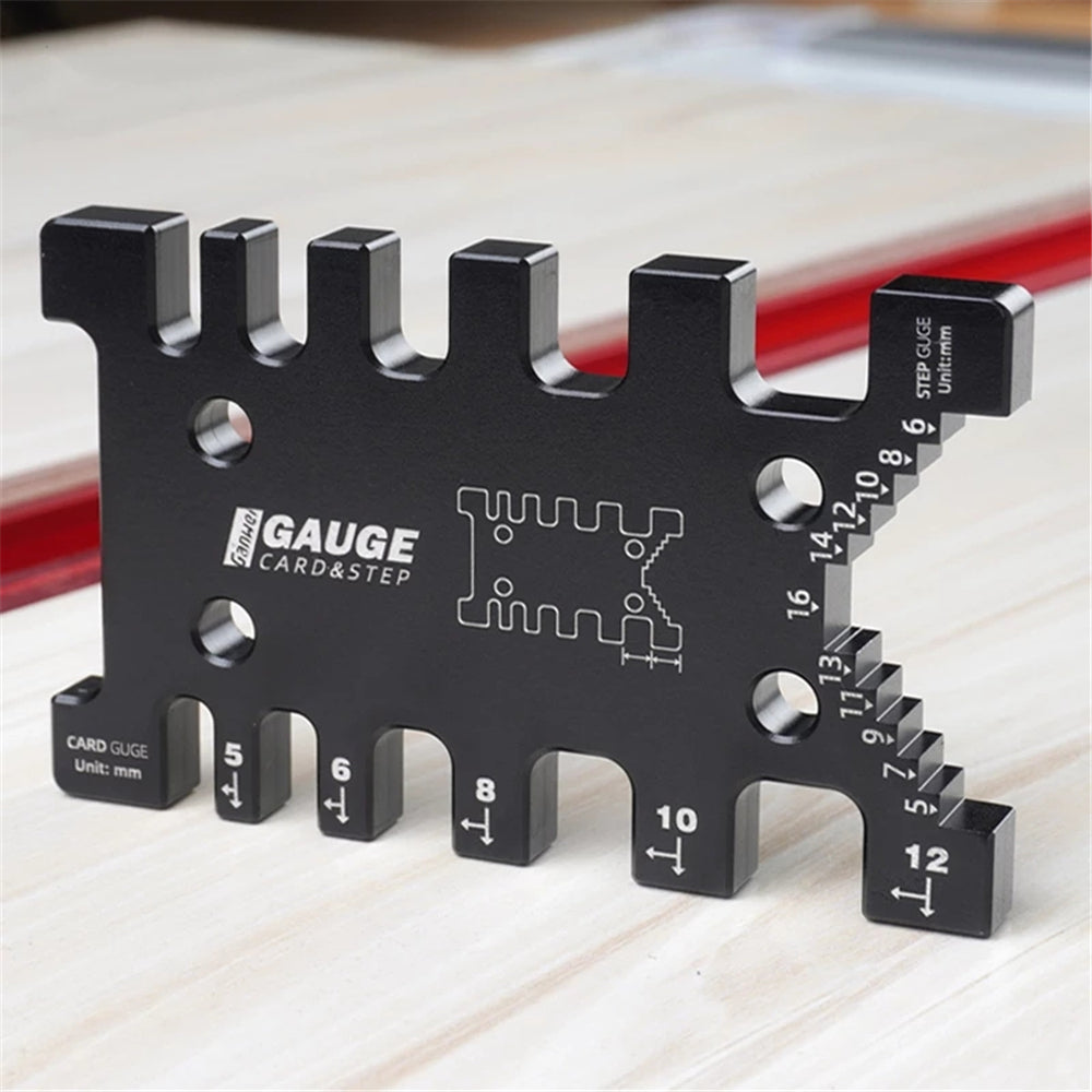WOODWORKING HIGH PRECISION TENON CALIPER MEASURING RULER
