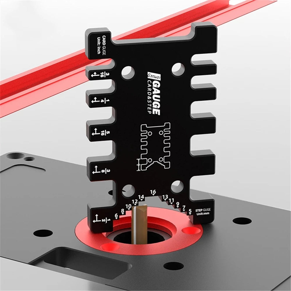 WOODWORKING HIGH PRECISION TENON CALIPER MEASURING RULER
