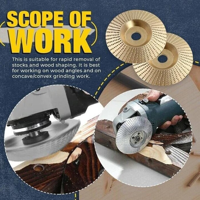 🔥HOT SALE🔥Wood Angle Shaping Wheel