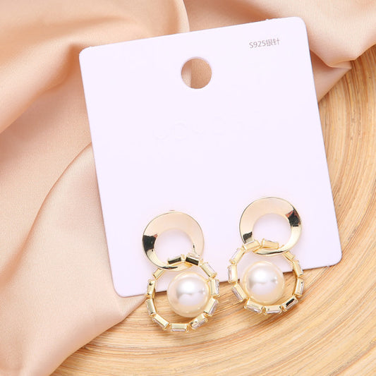 YOYOSO Fashion And Contracted Fairy Pearl Earring YYS844