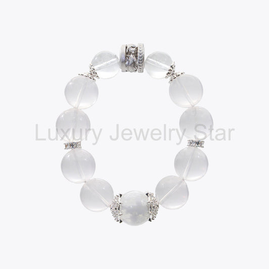 Celestial Fox Chasing the Moon and Jade Rabbit crystal bracelet from Luxury Jewelry Star