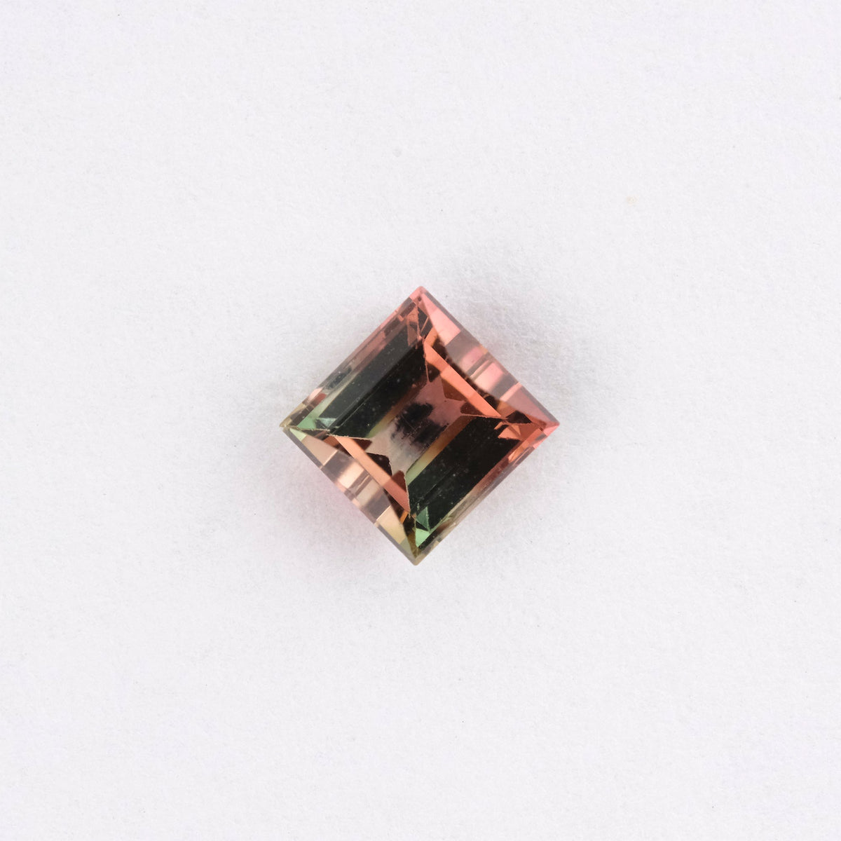 .70 Carat Watermelon Brilliant Cut Lozenge Tourmaline