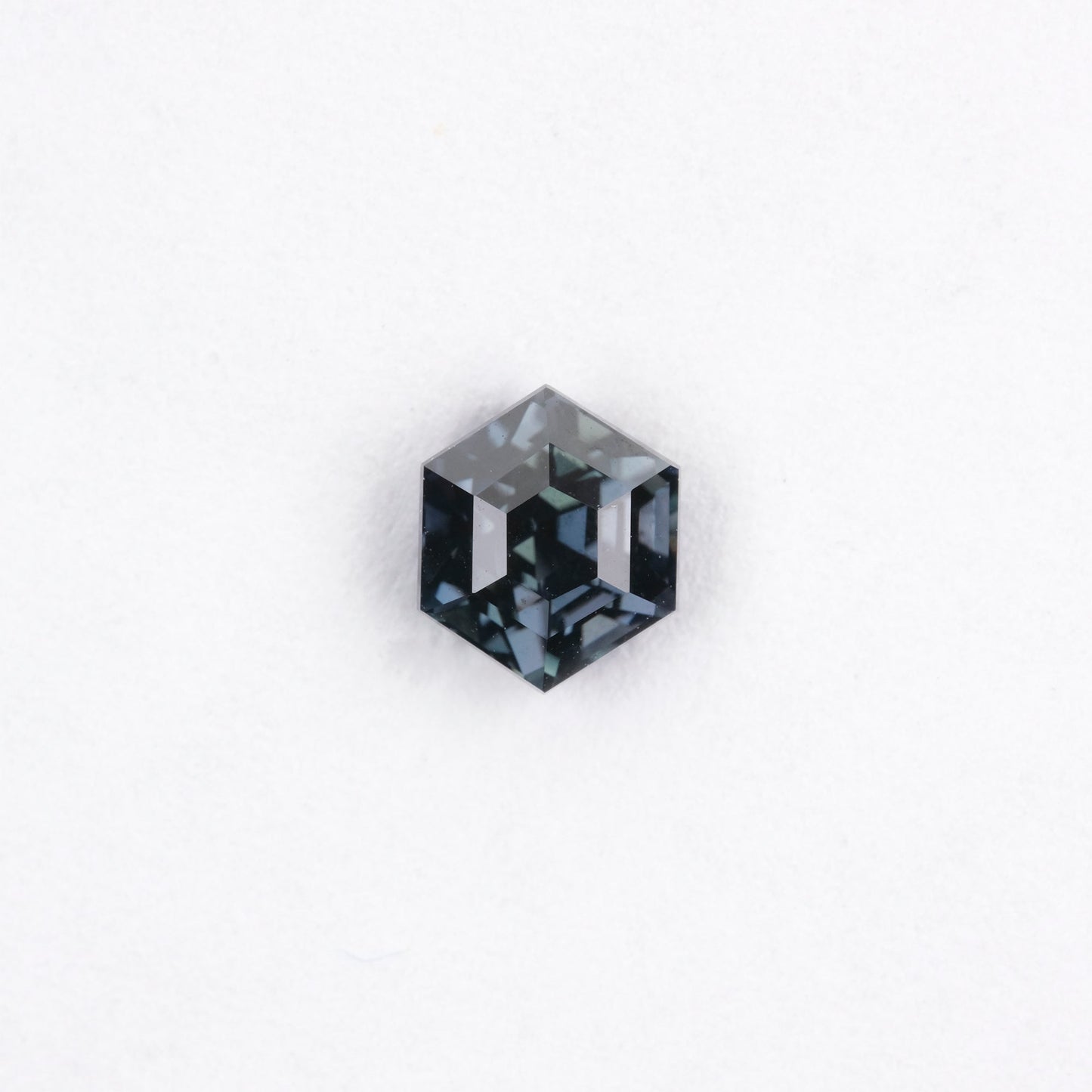 .71 Carat Blue Brilliant Cut Hexagon Sapphire