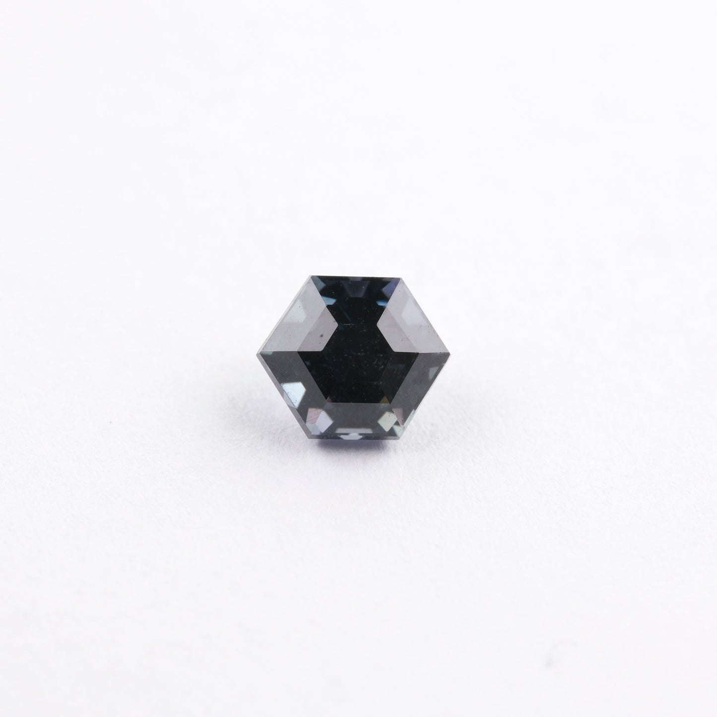 .71 Carat Blue Brilliant Cut Hexagon Sapphire