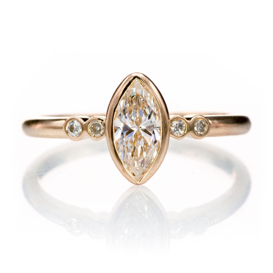 Marquise Cut Moissanite Stone