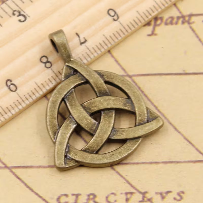 Bronze Triquetra Necklace