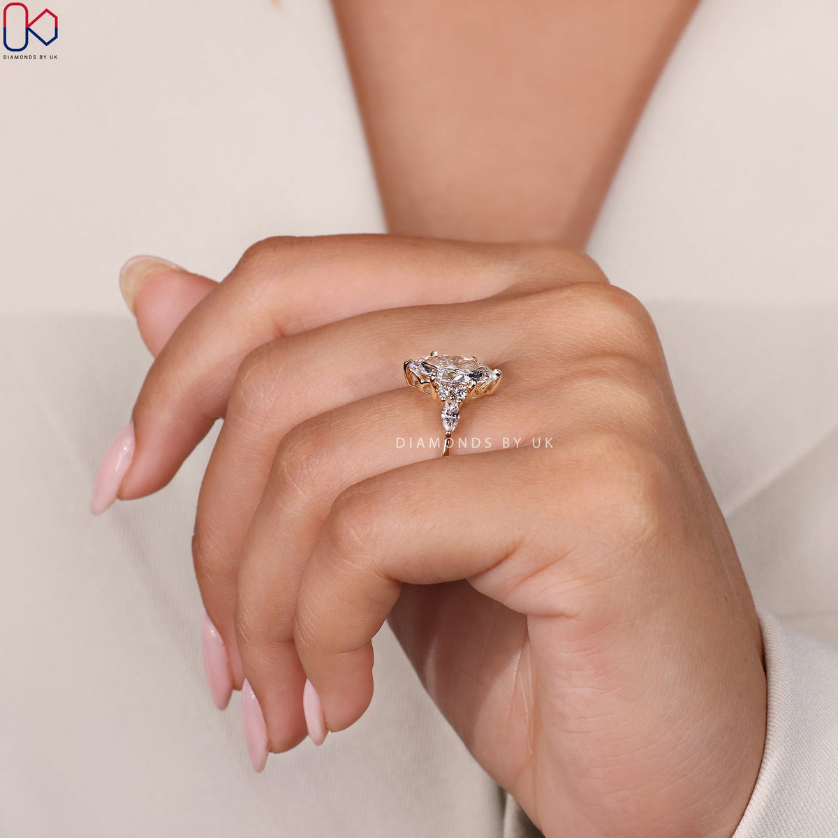 Marquise Diamond Ring – Muse Setting